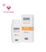 Isdin Foto Ultra Active Unify Hypoallergenic Water-Resistant Anti-Pigmentation Color Fusion Fluid Sunscreen SPF100+