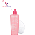 Bioderma Sensibio Hypoallergenic Soothing & Cleansing Micellar Facial Foaming Gel for Sensitive Skin - fragrance free, parabens free, soap free