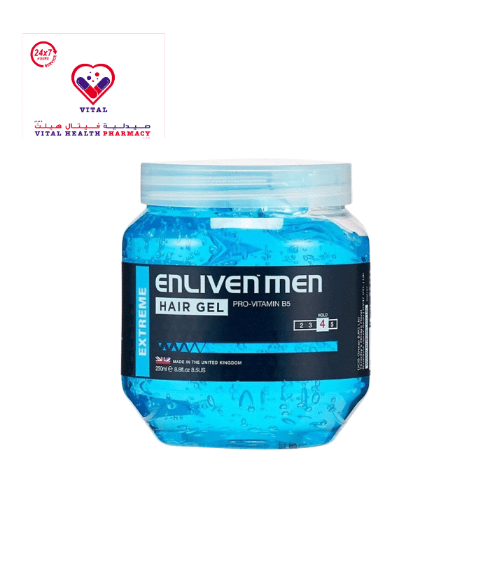 Enliven Extreme Hair Gel Pro-Vitamin B5 Hold 4