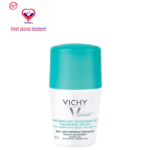 Vichy Antiperspirant 48H Treatment Roll-On Deodorant for Sensitive Skin - parabens free, alcohol free