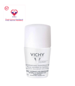 Vichy Hypoallergenic 48hr Soothing Antiperspirant Roll-On Deodorant for Sensitive & Depilated Skin - fragrance free, parabens free, alcohol free
