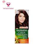 Garnier Color Naturals Nourishing Permanent Hair Dye Cream with 3 Oils Deep Red Brown 3.6