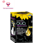 Garnier Olia Permanent Hair Color with Natural Flower Oils Deep Black 1.0 - ammonia free