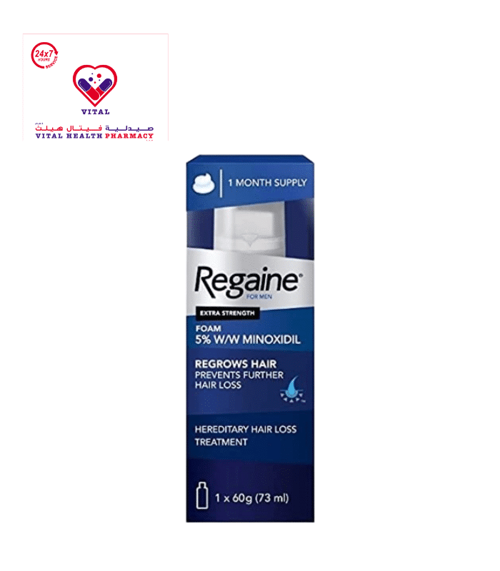 Regaine For Men Extra Strength 5% Minoxidil Hair Loss Treatment Foam