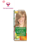 Garnier Color Naturals Nourishing Permanent Hair Dye Cream with Shea Butter, Avocado & Olive Oils Light Ash Blonde 8.1