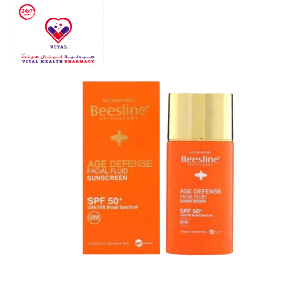 Beesline Apitherapy Age Defense Facial Sunscreen Skin SPF50+