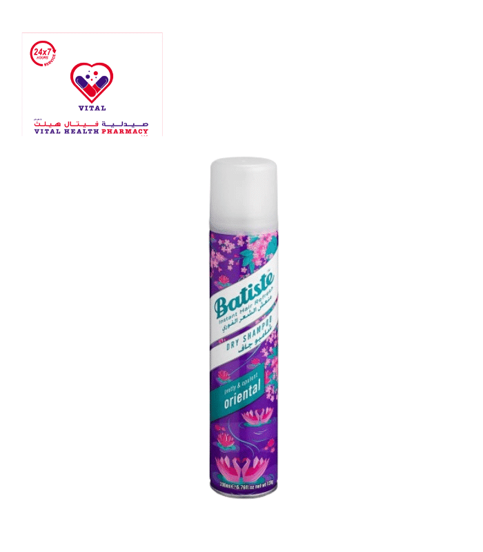 Batiste Dry Shampoo Pretty & Opulent Oriental Scent - vegan, cruelty free