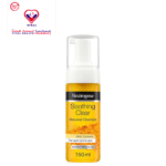Neutrogena Clearing & Soothing Mousse Facial Cleanser with Turmeric Extract for Stressed Skin, Spot-Prone Skin - oil free, non comedogenic
