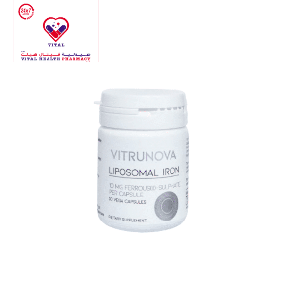 Vitrunova 10mg Iron Liposomal Supplement - vegetarian