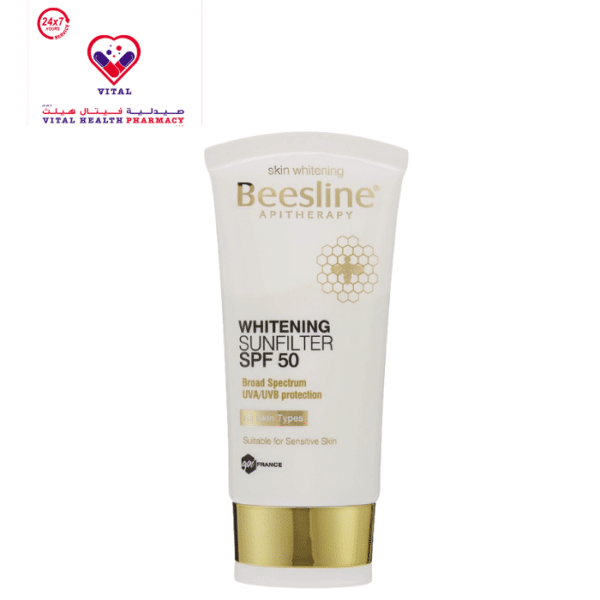 Beesline Hypoallergenic Skin Whitening Sunscreen SPF50 - parabens free