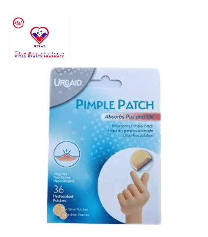 Urgaid Hypoallergenic Assorted Hydrocolloid Pimple Patches - drug free