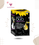 Garnier Olia Permanent Hair Color with Natural Flower Oils Deep Black 1.0 - ammonia free