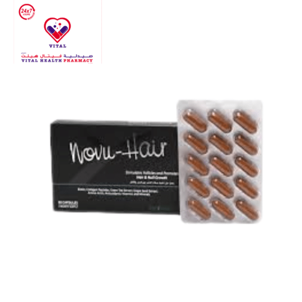 Novu-Hair Food Supplement for Hair & Nail Growth