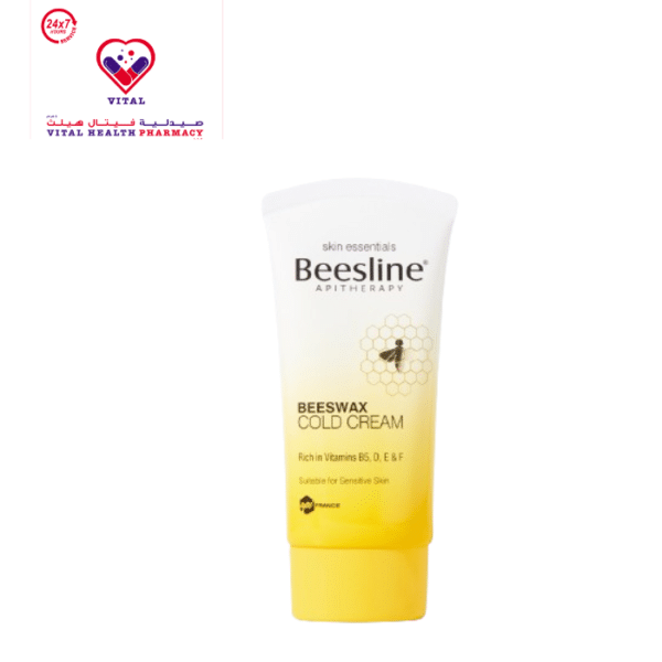 Beesline Face, Body & Hand Moisturizing Cold Cream with Beeswax & Rose Oil for Dry & Sensitive Skin