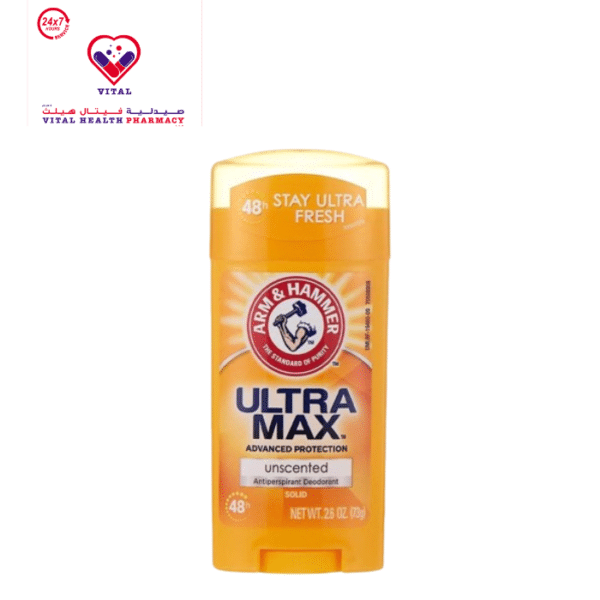 Arm & Hammer Ultra Max Antiperspirant Deodorant Stick Unscented