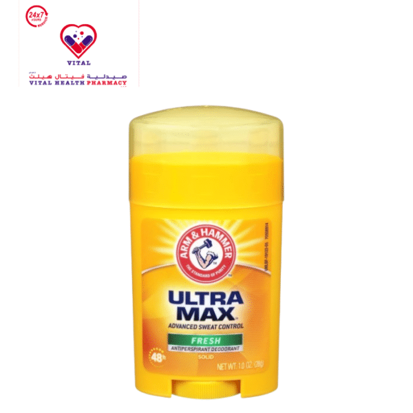 Arm & Hammer Ultra Max Antiperspirant Deodorant Stick Fresh Scent