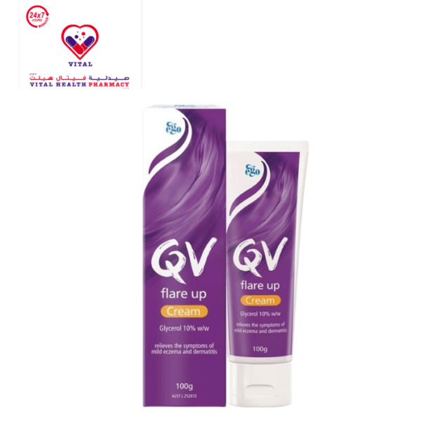 QV Flare Up Body Cream - fragrance free, lanolin free