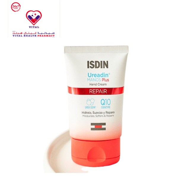 Isdin Ureadin Manos Plus Repair Hand Cream with Coenzyme Q10