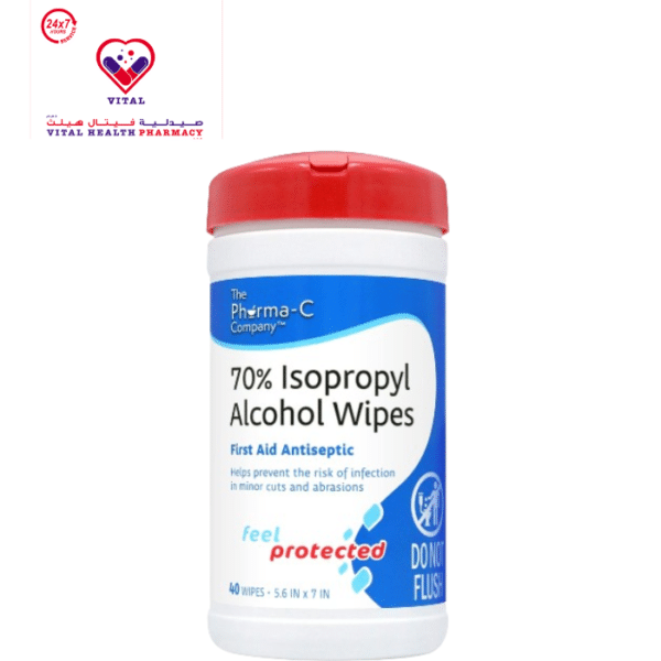 Max 70% Isopropyl BP Alcohol Antiseptic Wipes