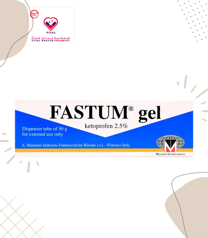 Fastum Dispenser Gel is a topical ointment that helps to relieve localized pain and reduce inflammation in the joints, ligaments, tendons and muscles.