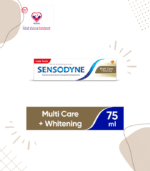 Sensodyne Multi Care + Whitening formula works 24/7 to give you tooth sensitivity relief. It builds soothing protection around the nerve, deep inside the tooth so you don't worry when you eat or drink. Clinically proven sensitivity relief.