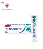 Sensodyne Fluoride Toothpaste have active Salts unique formula helps fight germs and provide you with healthier and cleaner teeth. The toothpaste helps add natural calcium from saliva through fluoride action and strengthens teeth from within.