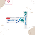 Sensodyne Fluoride Toothpaste have active Salts unique formula helps fight germs and provide you with healthier and cleaner teeth. The toothpaste helps add natural calcium from saliva through fluoride action and strengthens teeth from within.