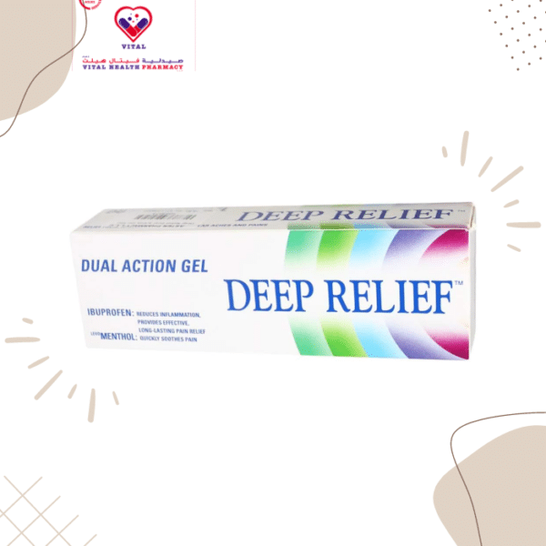 Mentholatum Deep Relief Dual Action Gel provides dual-action targeted pain relief for the effective relief from back pain, rheumatic pain, muscular aches, pains, and swellings such as strains, sprains, and sports injuries.