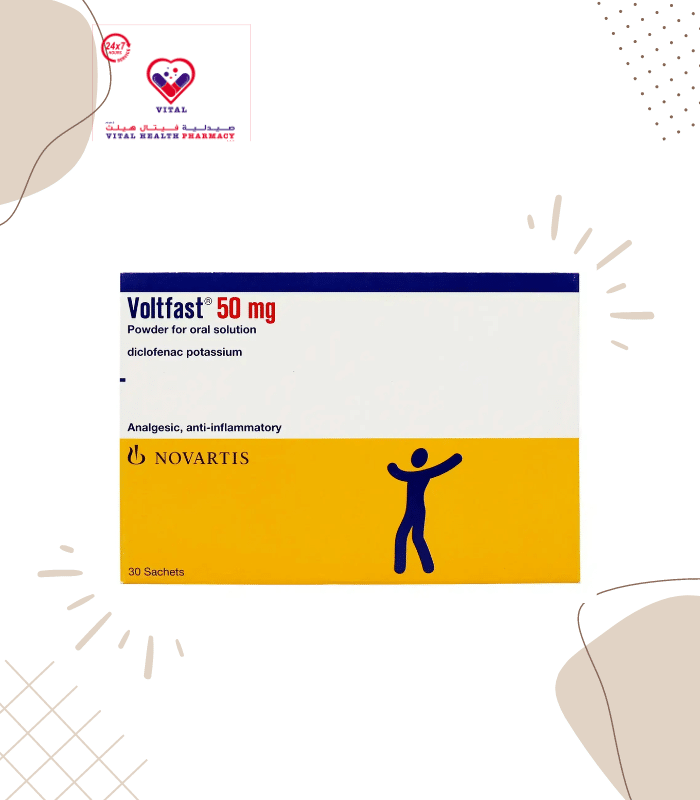 Voltfast has been found to exert a pronounced analgesic effect in moderate and severe pain. In the presence of inflammation, e.g., due to trauma or following surgical interventions,