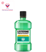 Listerine Fresh Burst Mouthwash is an effective solution to bad breath that gives you fresh breath and tons of confidence. It removes germs that cause bad breath, plaque, and gum problems. It gives a 3X deeper clean compared to brushing alone. The great-tasting fresh burst flavour of this mouthwash leaves your mouth feeling clean and fresh.