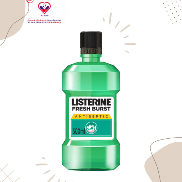 Listerine Fresh Burst Mouthwash 500 ml