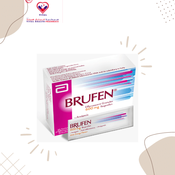 Brufen 600mg Ibuprofen Granule Sachets 20 per pack