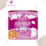 Feel super soft with always ultra cotton soft sanitary pads.Just like always cotton soft,these pads are rated softer on skin than other cottony brands for always’ best comfort and they’re also ultra thin for thorough protection that’s extra comfortable.