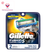 This Gillette Fusion 5 Proglide razor cartridge gives me the best head shave of any method I've tried to maintain a smoothly shaven head.