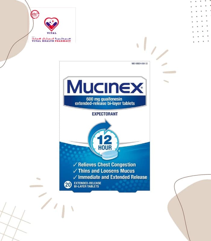 It works by thinning and loosening mucus within the respiratory tract, clearing congestion, and making breathing easier.