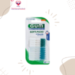 GUM Original Medium Soft-Picks with Flouride - metal free, latex free 40 per pack