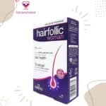 Hairfollic Supplement with Biotin, Selenium & Zinc for Women - artificial colors free, gluten free, preservatives free  60 tablets