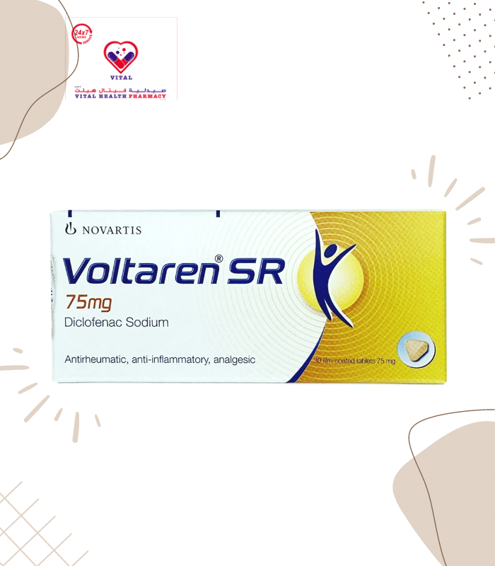 Voltaren SR 75mg Diclofenac Natrium Antirheumatic, Anti-Inflammatory ...