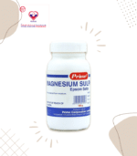 Magnesium sulfate is used for short-term relief of constipation. It is also used as a soaking solution to relieve minor sprains, bruises, muscle aches or discomfort, joint stiffness or soreness, and tired feet. This medicine is a laxative and soaking solution.