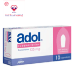 Adol 125mg Paracetamol Suppositories