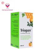 Triopan Is a Mucolytic and expectorant helps in relieving respiratory tract inflammation symptoms associated with all kinds of cough. Triopan Syrup is a natural product containing clearly herbal active ingredients. The main herbal ingredients that Triopan Syrup contains are ivy and thyme extract with pure Honey.