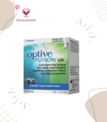 Optive Fusion Lubricant Eye Drops hydrates and protects dry eyes. Compatible with contact lenses. May be used as a protectant against further irritation.
