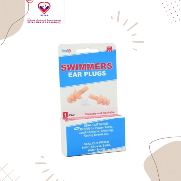 Ideal for swimming or showering: The swimmers ear plugs are perfect for use in water-related activities, offering protection and comfort while in the water.