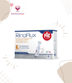 Pic Rinoflux Sterile Saline Solution is a simple way to clear your nose. Its lubricating, humidifying action helps to keep your nose free of mucus, catarrh and other secretions. And it has many other uses, both on its own and in combination with a nasal spray or for diluted-drug aerosol therapy.