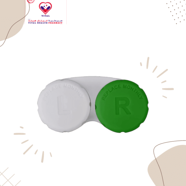 Easy Life Green Contact Lens Case with Box 1 pcs