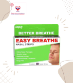 Improved Sleep Quality: These nasal plasters help ease nasal congestion, allowing for better breathing and improved sleep quality, leading to a more comfortable and uninterrupted sleep.