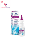 Sinomarin Hypertonic Mini Spray is a 100% natural, clinically proven nasal spray that relieves nasal congestion naturally, thins nasal mucus and helps eliminate it, while hydrating the nose.