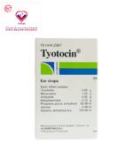 Tyotocin Ear Drops works by reducing inflammation and relieving pressure, pain, and discomfort; blocking nerve conduction reversibly; killing bacteria that cause infections; disrupting the function of the bacterial cell membrane.