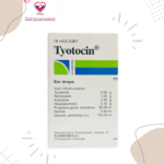 Tyotocin Ear Drops works by reducing inflammation and relieving pressure, pain, and discomfort; blocking nerve conduction reversibly; killing bacteria that cause infections; disrupting the function of the bacterial cell membrane.
