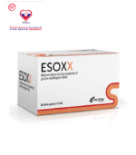 ESOXX product with mechanical action that allows to rapidly reduce the symptoms related to gastroesophageal reflux such as: heartburn, epigastric pain, acid regurgitation, irritative cough, dysphonia.